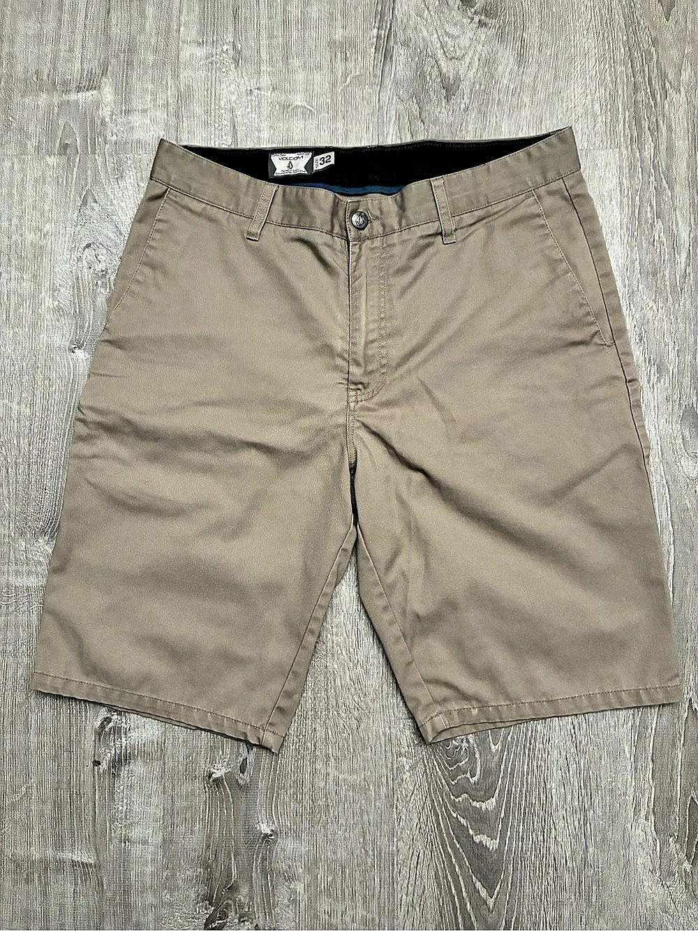 Volcom Frickin Modern Stretch Shorts Men's Cargo Shorts Brown